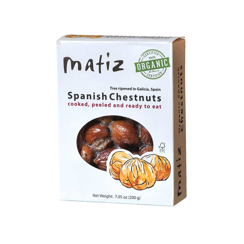 Matiz Organic Spanish Chestnuts, 7 oz (200 g)