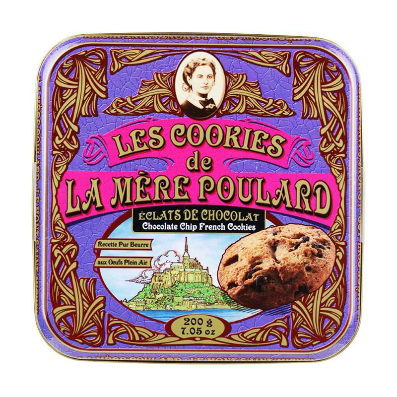 La Mere Poulard French Chocolate Chip Cookies, 7.05 oz (200 g)