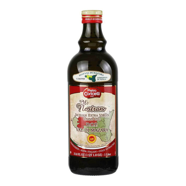 Pietro Coricelli Sicilian Extra Virgin Olive Oil DOP Val Di Mazara, 33.8 fl oz (1 l)