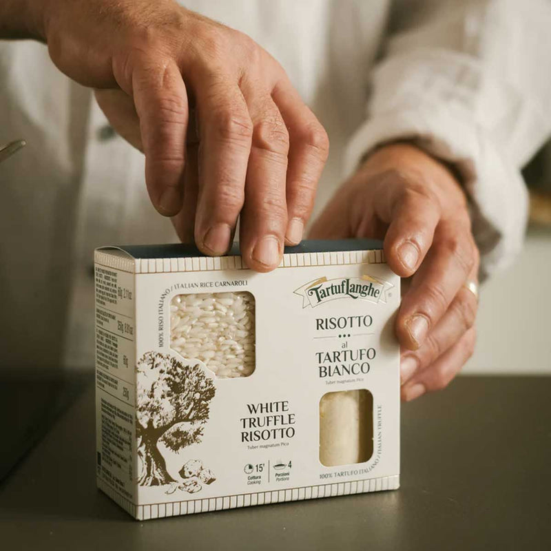White Truffle Risotto Kit by Tartuflanghe, 4 Servings