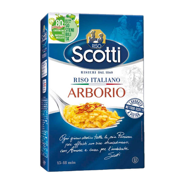 Arborio Rice for Risotto by Riso Scotti, 2.2 lb (1 kg)