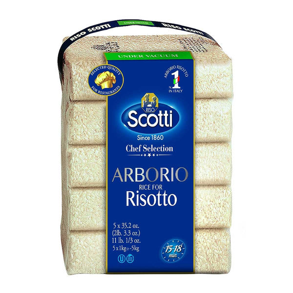 Arborio Rice for Risotto by Riso Scotti, 11 lb (5 kg)