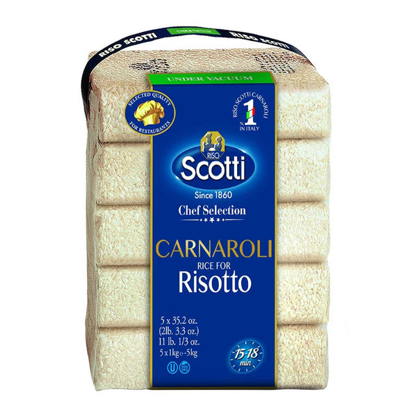 Carnaroli Rice for Risotto by Riso Scotti, 11 lb (5 kg)