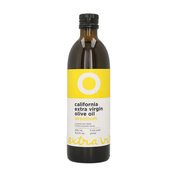 O California First Cold Pressed EVOO by O Olive Oil & Vinegar, 16.9 fl oz (500 ml)