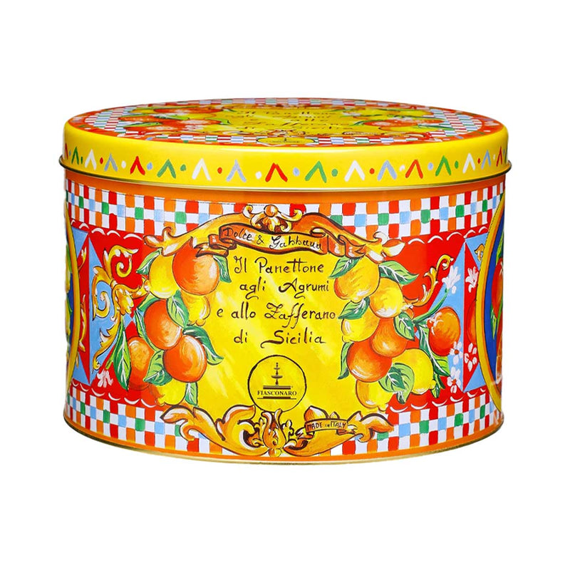 Dolce & Gabbana Sicilian Citrus and Saffron Panettone by Fiasconaro, 2.2 lb  (1 kg)