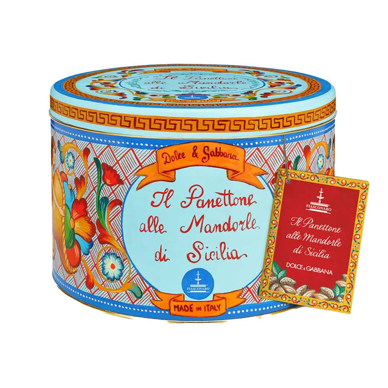 Dolce & Gabbana Sicilian Almond Panettone by Fiasconaro, 2.2 lb (1 kg)