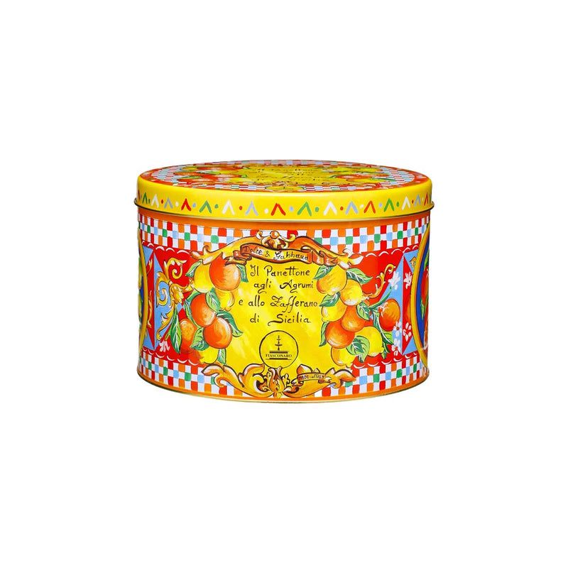 Dolce & Gabbana Sicilian Citrus and Saffron Panettone by Fiasconaro, 1.1 lb (500 g)
