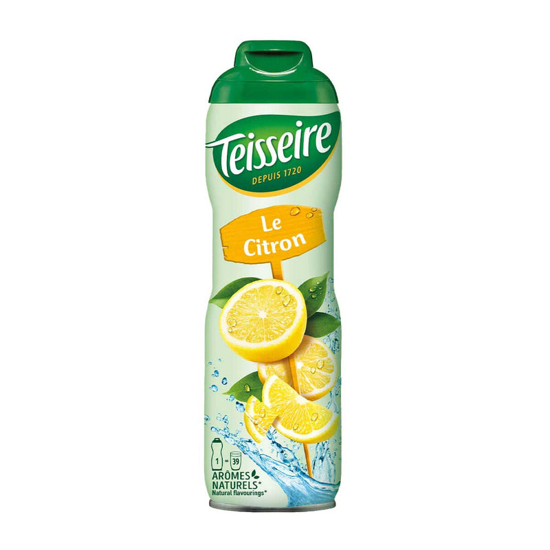 Teisseire French Lemon Syrup, 20.3 fl oz (600 ml)