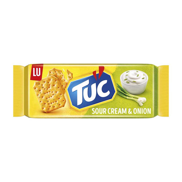 LU Tuc Sour Cream and Onion Crackers, 3.5 oz (100 g)