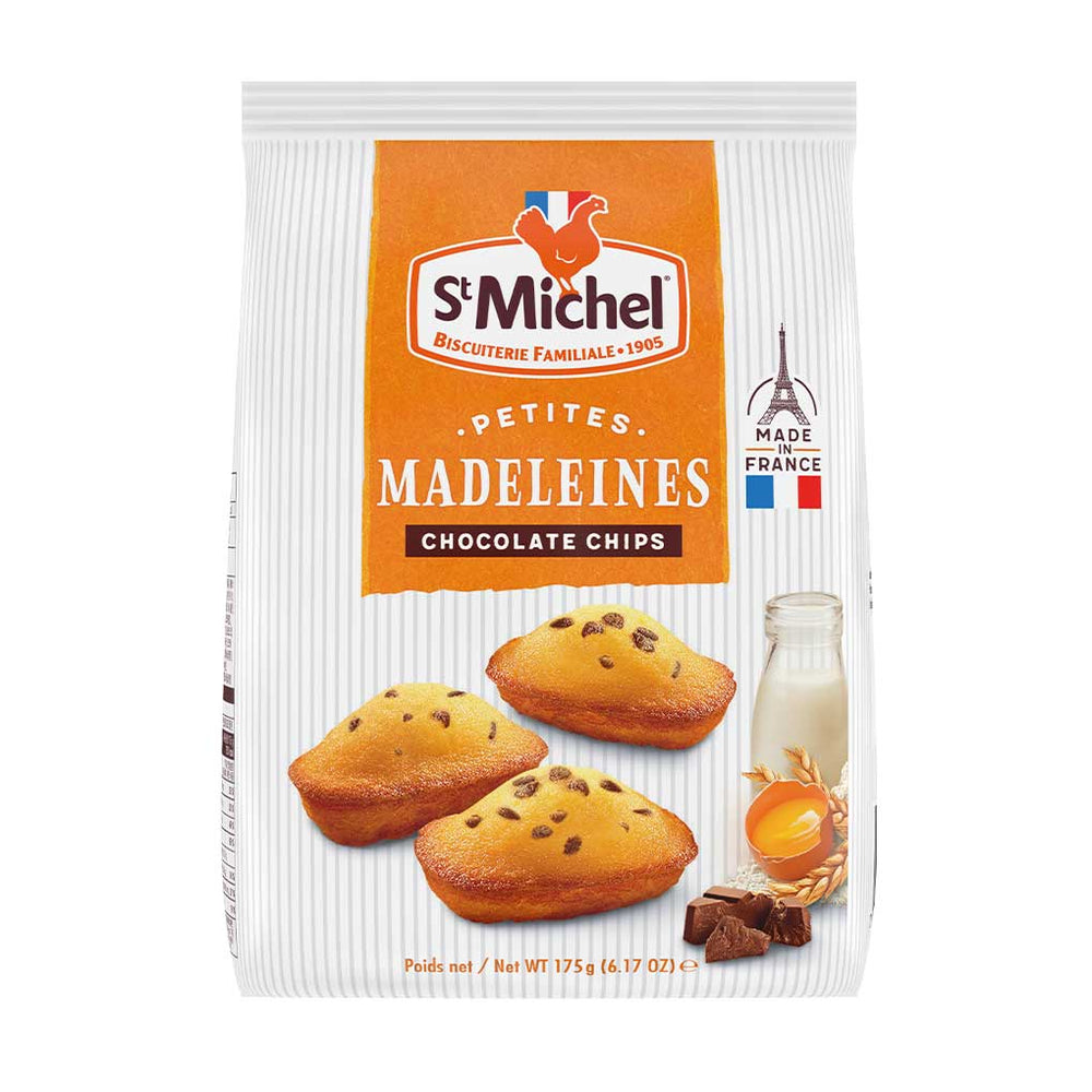 St. Michel Madeleines with Chocolate Chips 6.1 oz. (175g) [Expiration