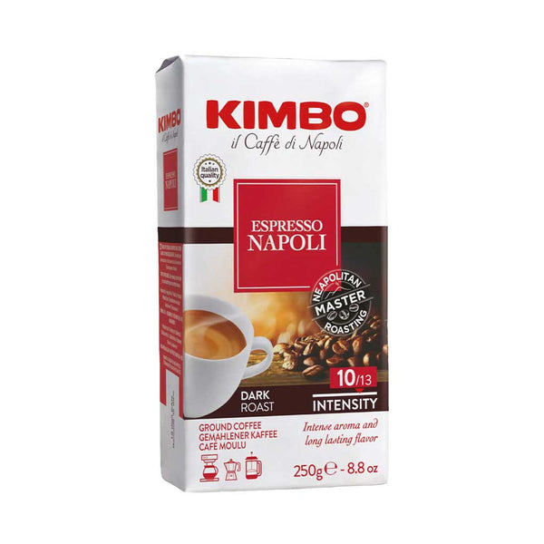 Kimbo Espresso Napoletano Ground Coffee, 8.8 oz (250 g)