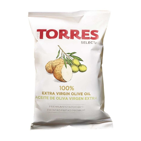 Torres Extra Virgin Olive Oil Potato Chips, 4.4 oz (125 g)