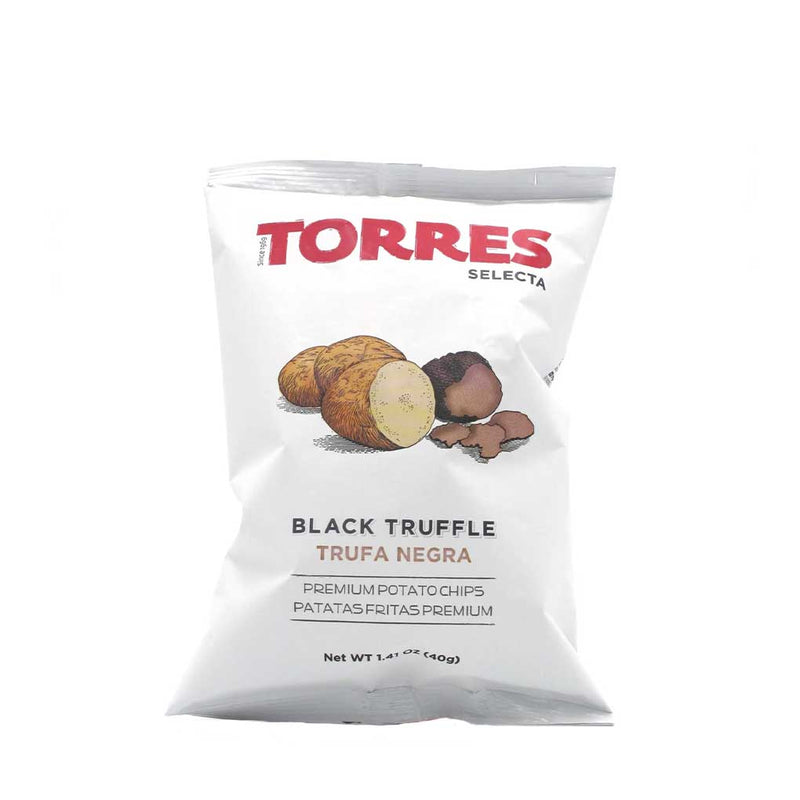 Torres Black Truffle Potato Chips, 1.4 oz (40g)