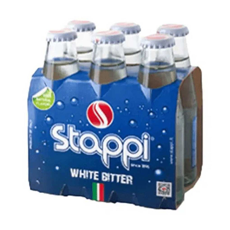 Stappi Italian White Bitter Soda, 6 x 3.4 fl. oz. (100 ml)