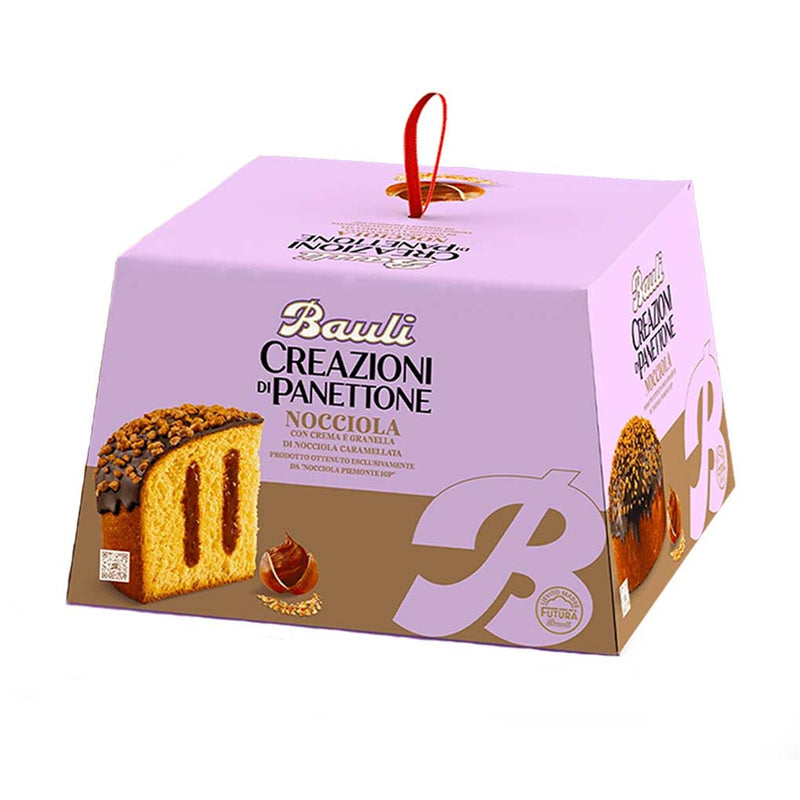 Panettone with PGI Hazelnuts by Bauli, 26.4 oz (750 g)