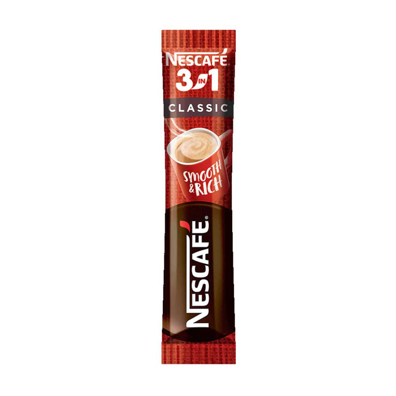 Nescafe Individual 3 in 1 Classic Instant Coffee 28 Packets x 0.6 oz (18 g)