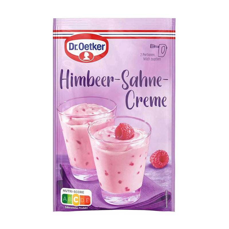 Dr. Oetker Raspberry Cheesecake Cream Mix, 2.1 oz (62 g)