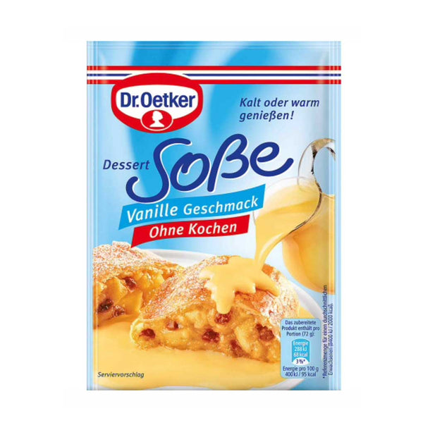 Dr. Oetker Instant Vanilla Sauce, 1.3 oz (39 g)