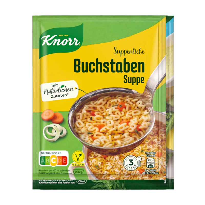 Knorr Suppenliebe Vegetable Alphabet Soup, 2.8 oz.