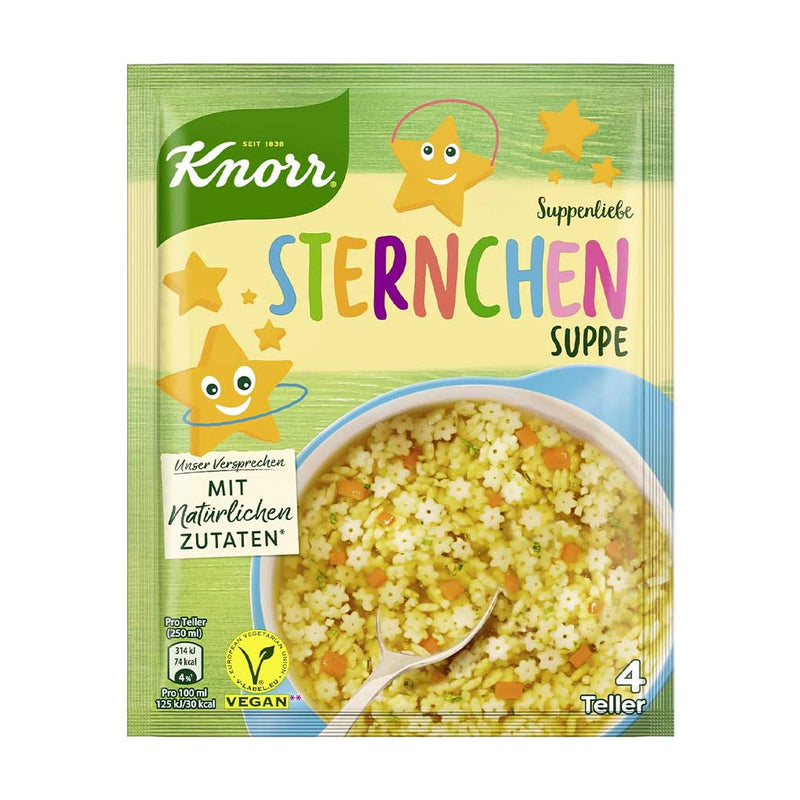 Knorr Suppenliebe Vegetable Star Soup, 2.9 oz