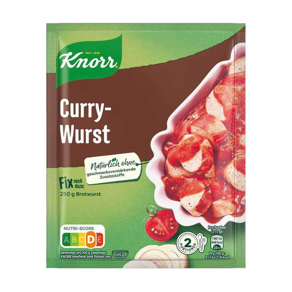 Knorr Fix Currywurst Sauce Mix, from Germany, 1.2 oz (36 g)