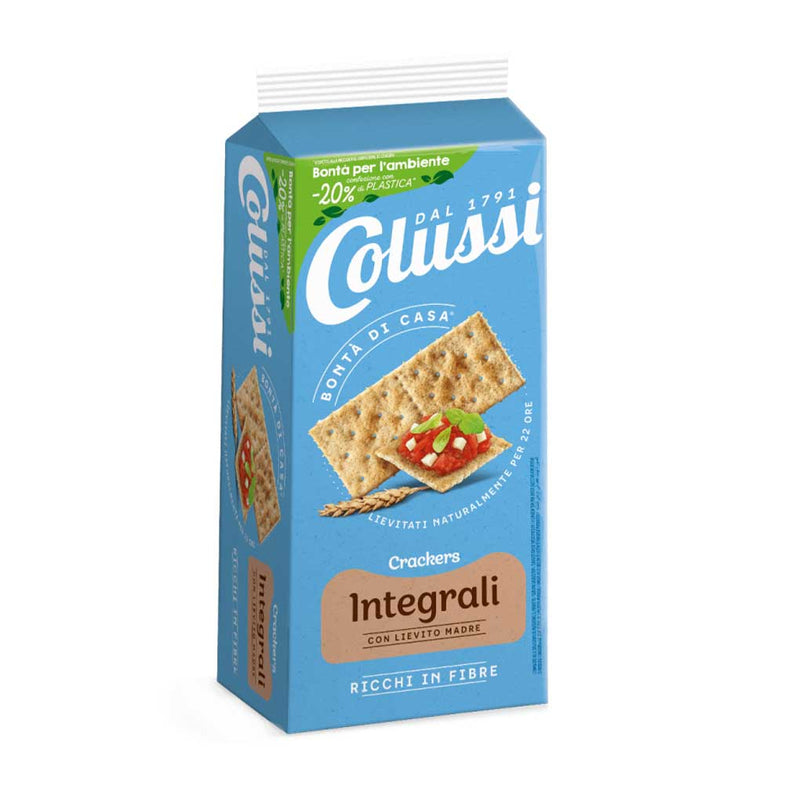 Italian Whole Wheat Crackers by Colussi, 17.6 oz. (500g)