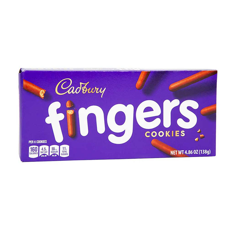 Cadbury Milk Chocolate Fingers Cookies, 4.8 oz (138 g)