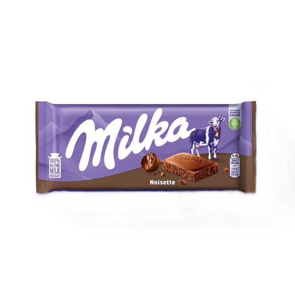 Milka Hazelnut Noisette Chocolate, 3.5 oz (100 g)