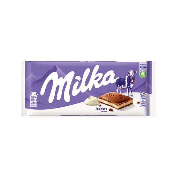 Milka Yogurt-Filled Milk Chocolate, 3.5 oz (100 g)