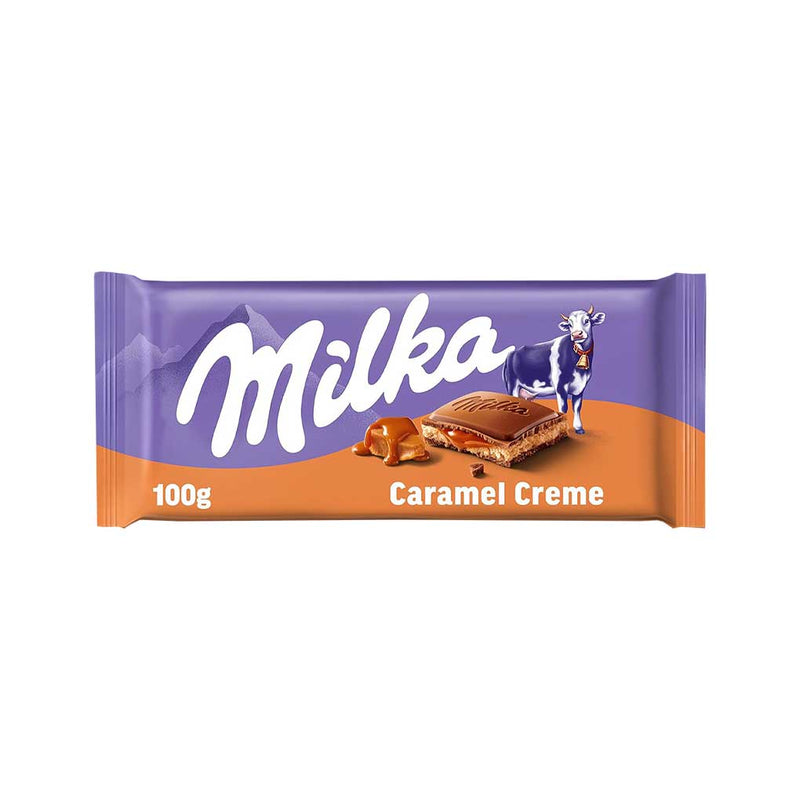 Milka Caramel Milk Chocolate, 3.5 oz (100 g)