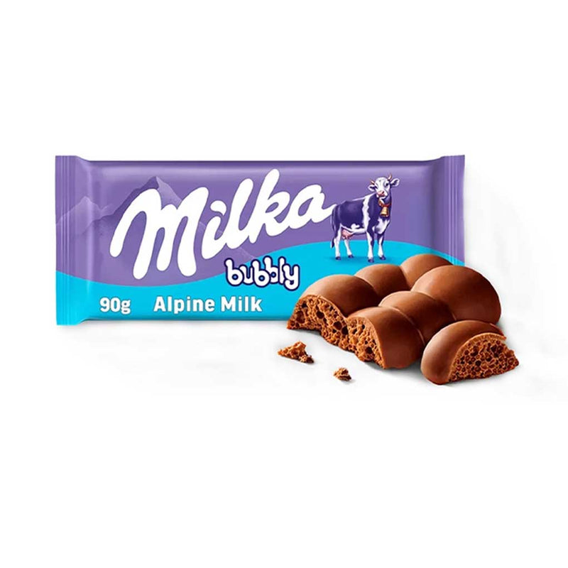 Milka Bubbly Alpine Milk Chocolate, 3.1 oz (90 g)