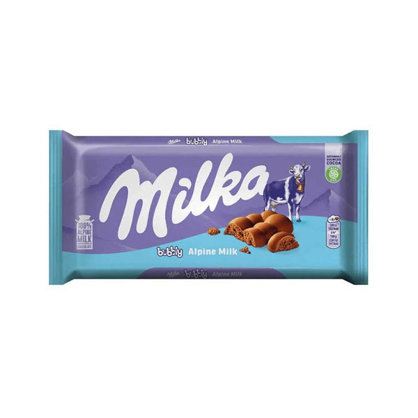 Milka Bubbly Alpine Milk Chocolate, 3.1 oz (90 g)