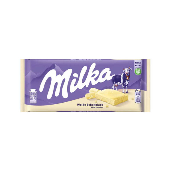 Milka White Chocolate, 3.5 oz (100 g)