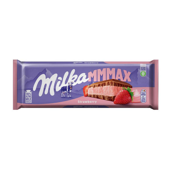 Milka XXL Strawberry Chocolate, 10.5 oz (300 g)