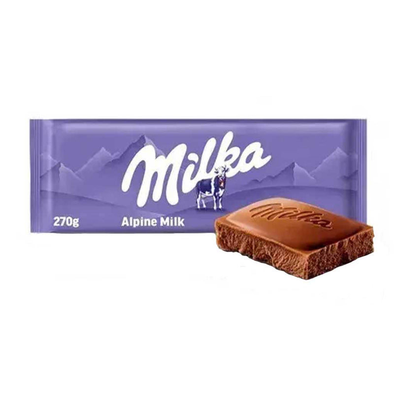 Milka XXL Alpine Milk Chocolate, 9.5 oz (270 g)