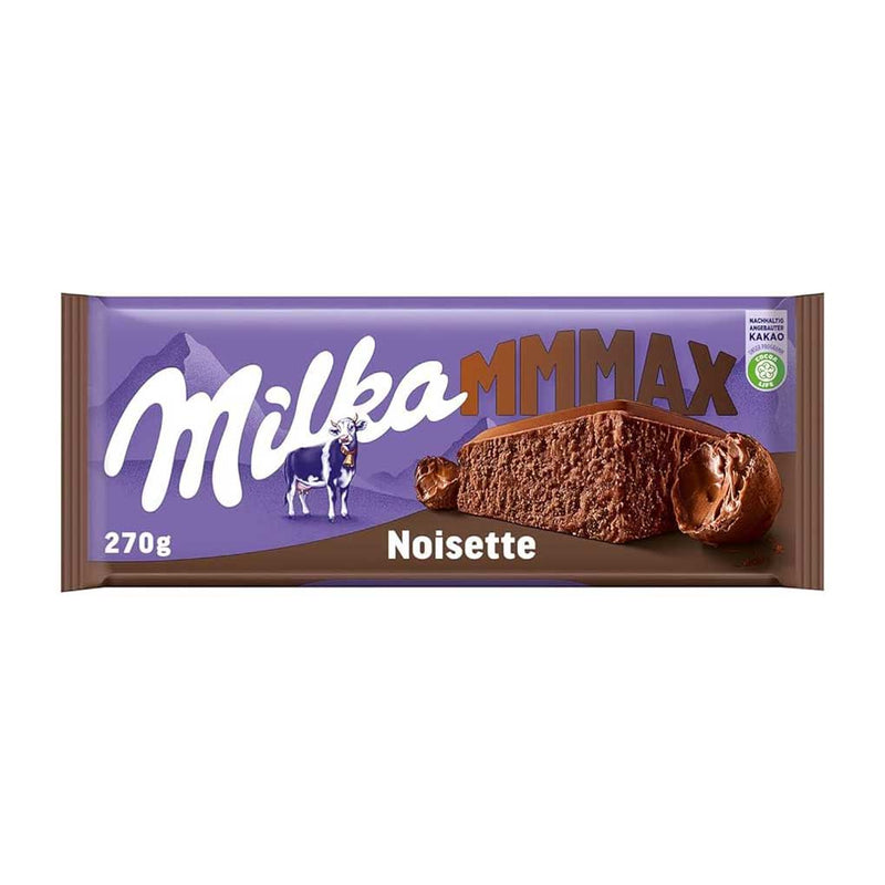 Milka XXL Hazelnut Noisette Chocolate, 9.5 oz (270 g)