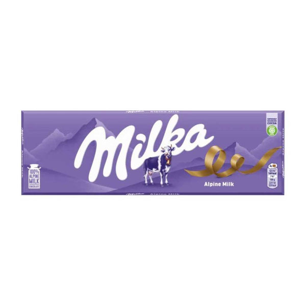 Milka XL Alpine Milk Chocolate, 8.8 oz (250 g)