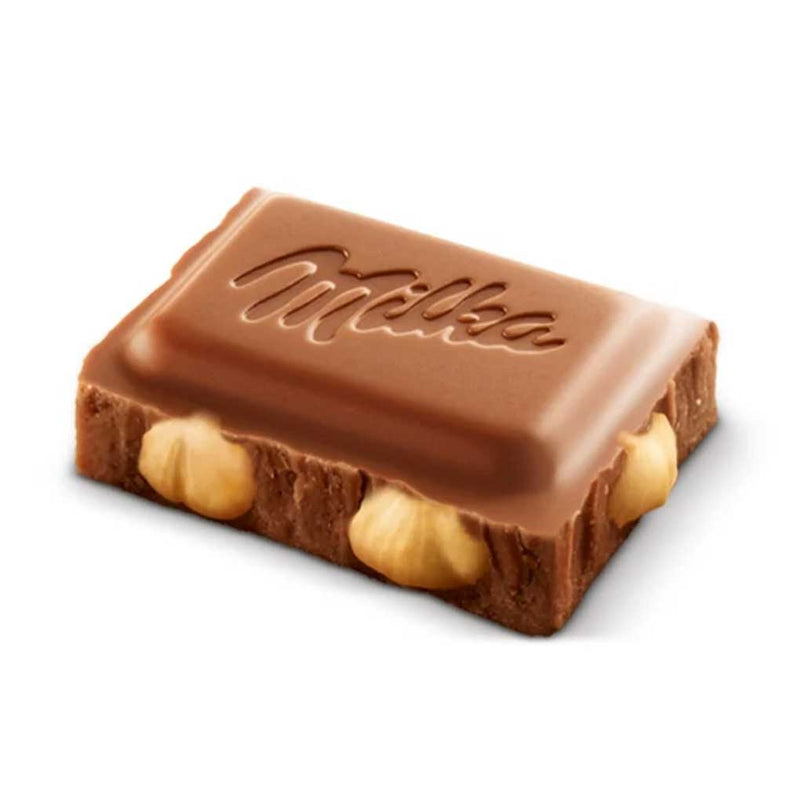 Milka XXL Milk Chocolate with Whole Hazelnuts, 8.8 oz (250 g)