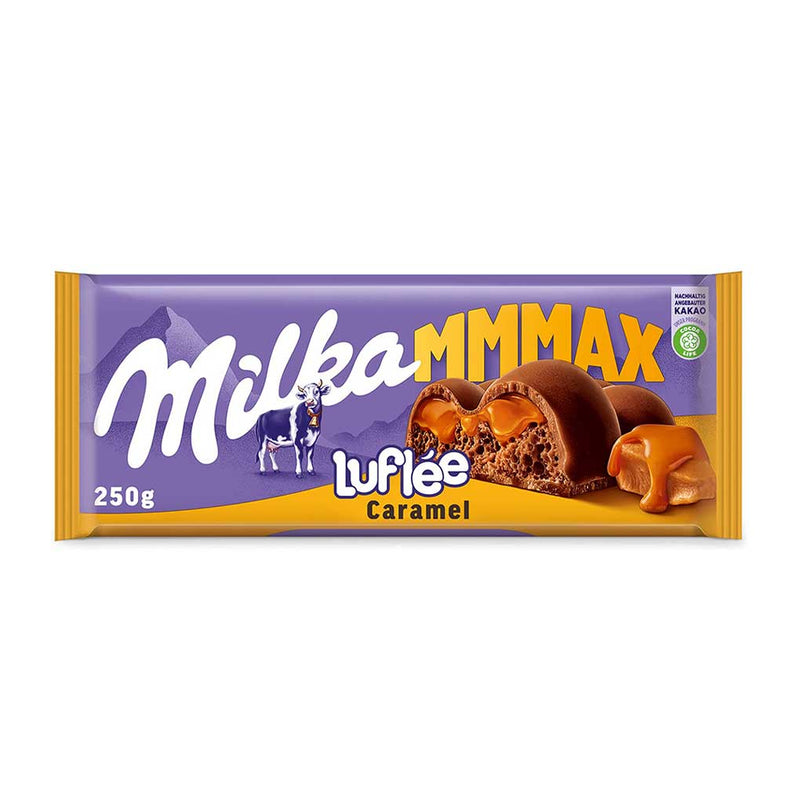 Milka XXL Bubbly Caramel Luflee, 8.8 oz (250 g)