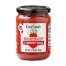 Cosi Come Whole Red Datterino Tomatoes in Tomato Juice, 12.4 oz (350 g)