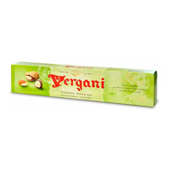 Vergani Soft Nougat with Almond, 7.05 oz (200 g)