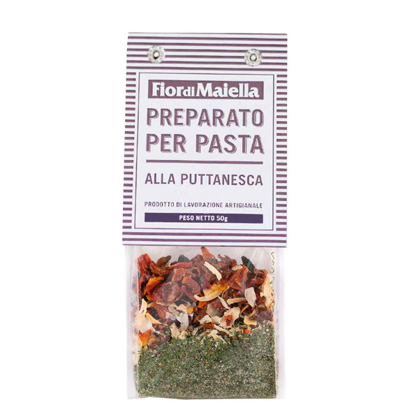 Fior Di Maiella Puttanesca Pasta Spice Kit, 1.8 oz (50 g)