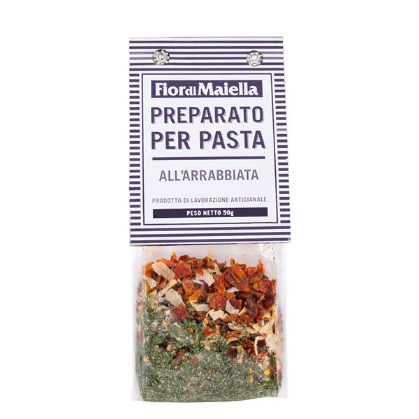 Fior Di Maiella Arrabbiata Spicy Pasta Spice Kit, 1.767 oz (50 g)