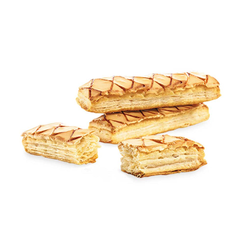 Matilde Vicenzi Glazed Puff Pastry Sticks Millefoglie, 4.4 oz (125 g)