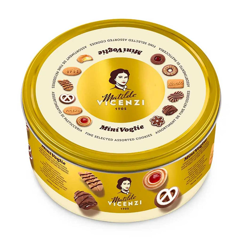 Vicenzi Minivoglie Assorted Italian Cookies, 1.1 lb (500g)