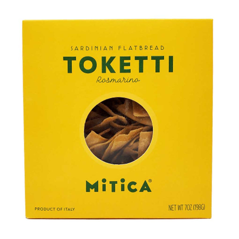 Toketti Rosemary Pane Carasau Sardinian Flatbread by Mitica, 7 oz (198 g)