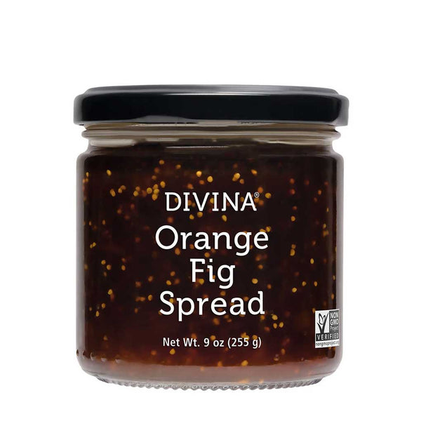 Divina Orange Fig Spread, 9 oz (255 g)