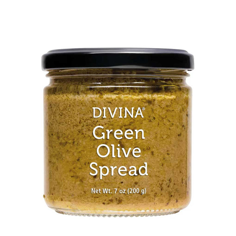 Green Olive Spread by Divina, 7 oz (200 g)