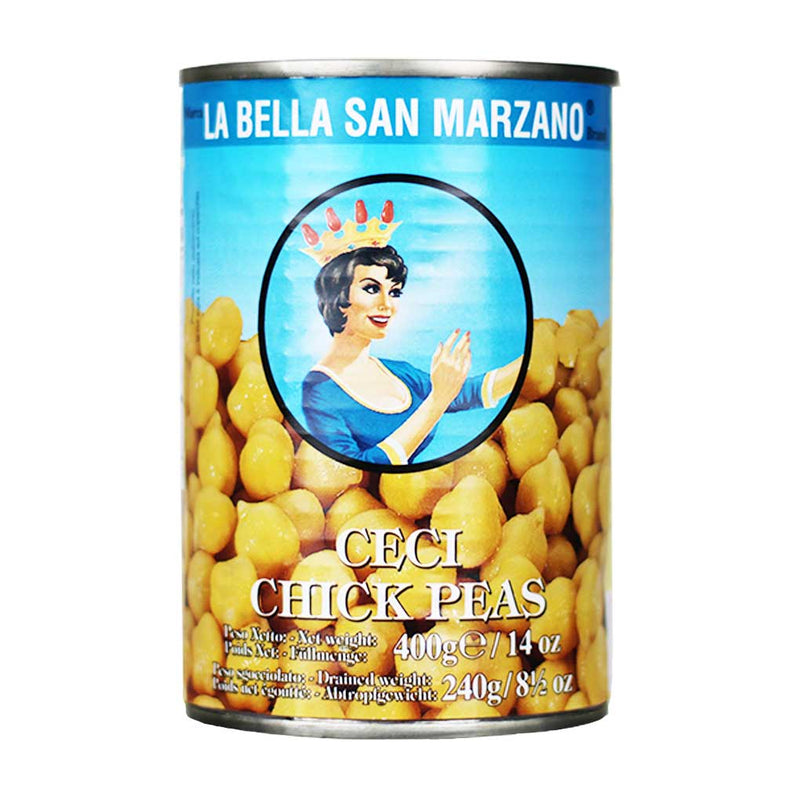 Italian Chickpeas by La Bella San Marzano 14 oz. (400g)