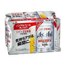 Asahi Dry Zero Malt Beverage, 11.8 fl oz (350 mL) x 6